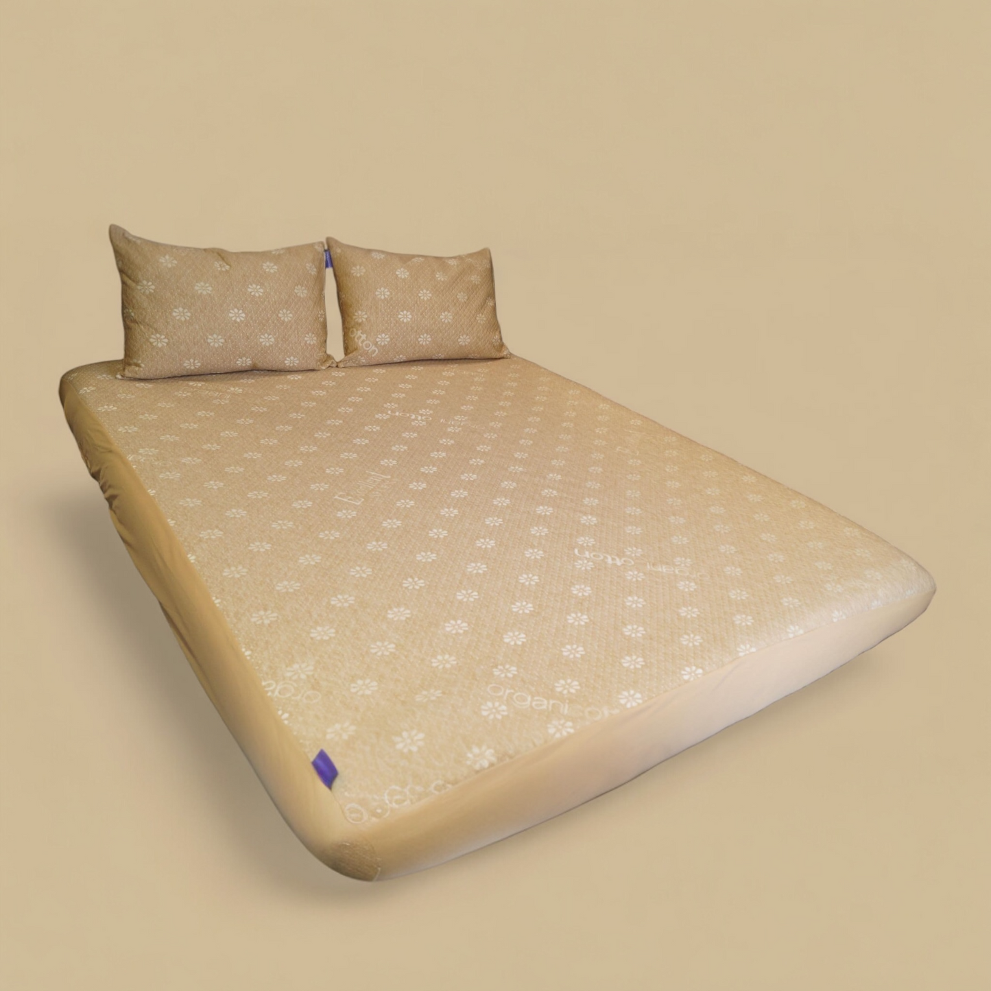 Jacquard Mattress Protector (Organic Cotton) -  100% WaterProof