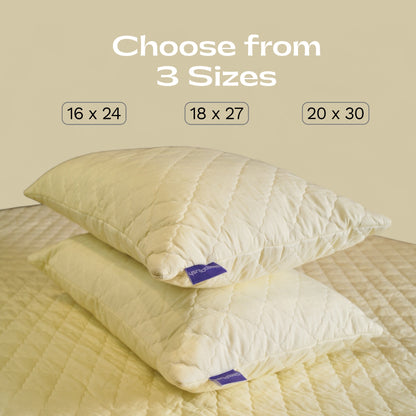 Quilted Pillow Protector (100% WaterProof) - Pack of 2