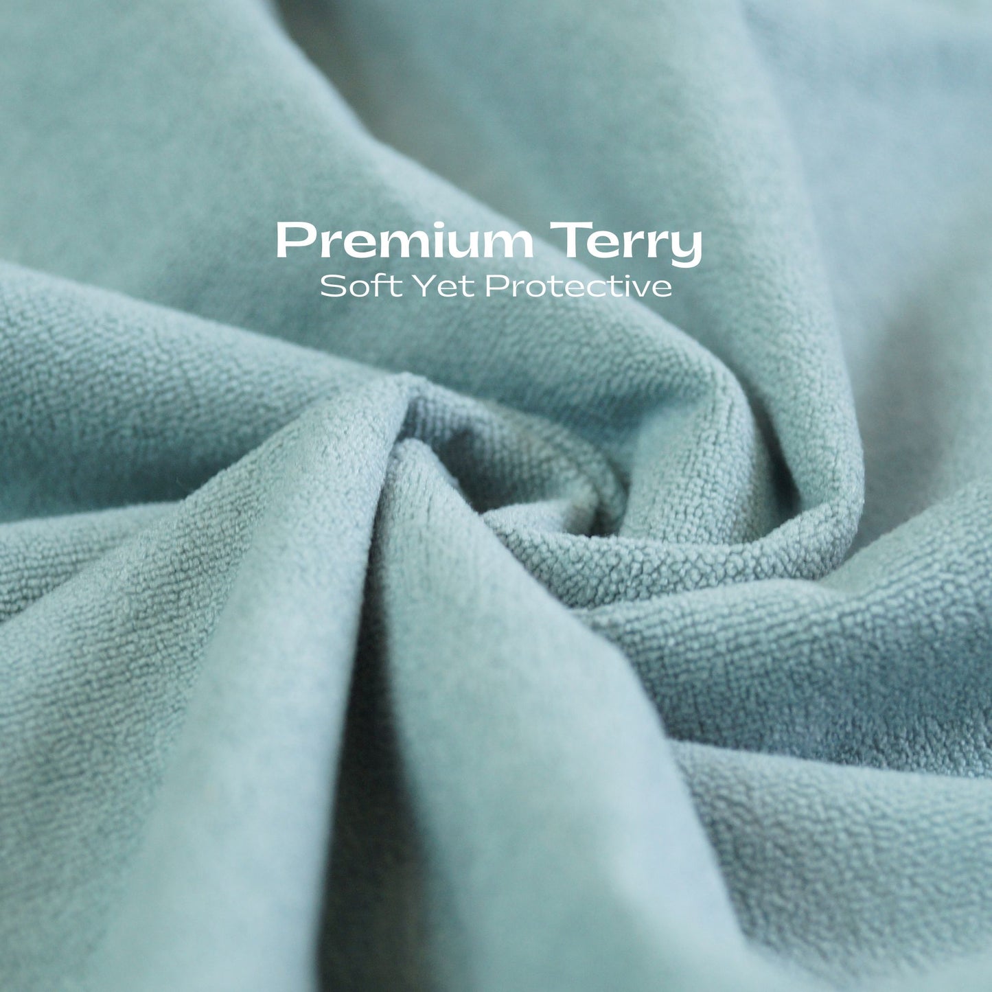 Cozy - SuperSoft Terry Mattress Protector - 100% Waterproof